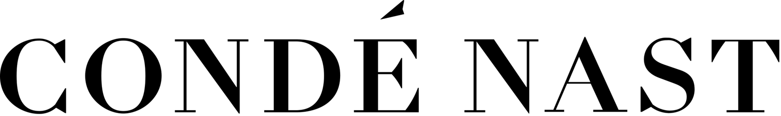 Condé Nast wordmark.