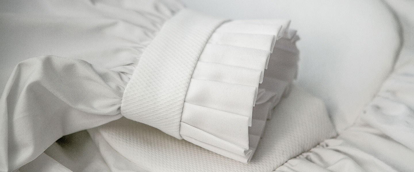 Nabil Nayal — Autumn / Winter 2013. White shirt — pleated cuff. Alternate view.