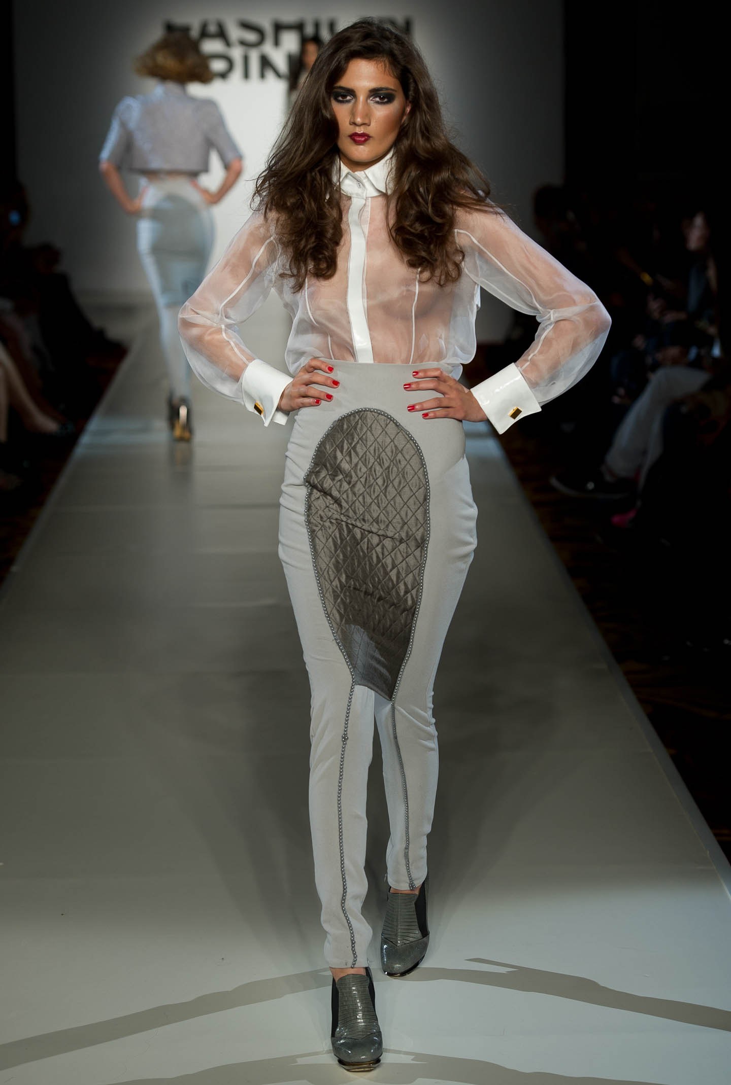 Nabil Nayal — Spring / Summer 2012. Collection photograph.