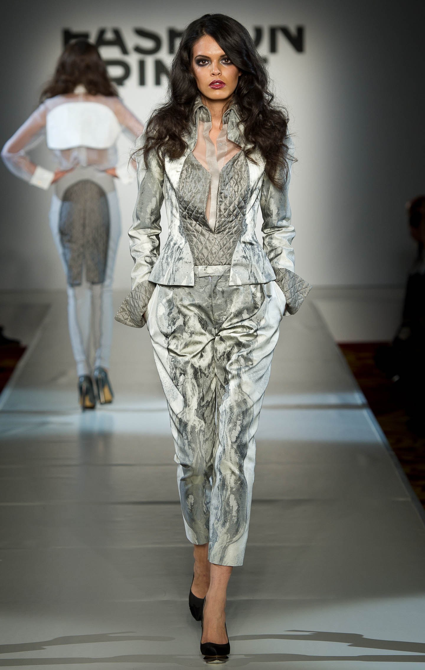 Nabil Nayal — Spring / Summer 2012. Collection photograph.