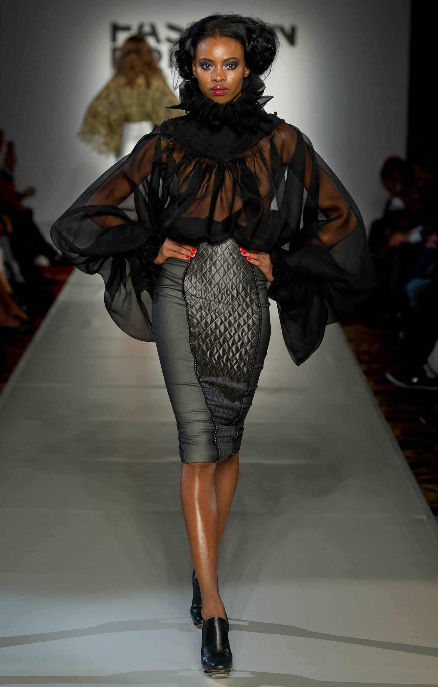 Nabil Nayal — Spring / Summer 2012. Collection photograph.