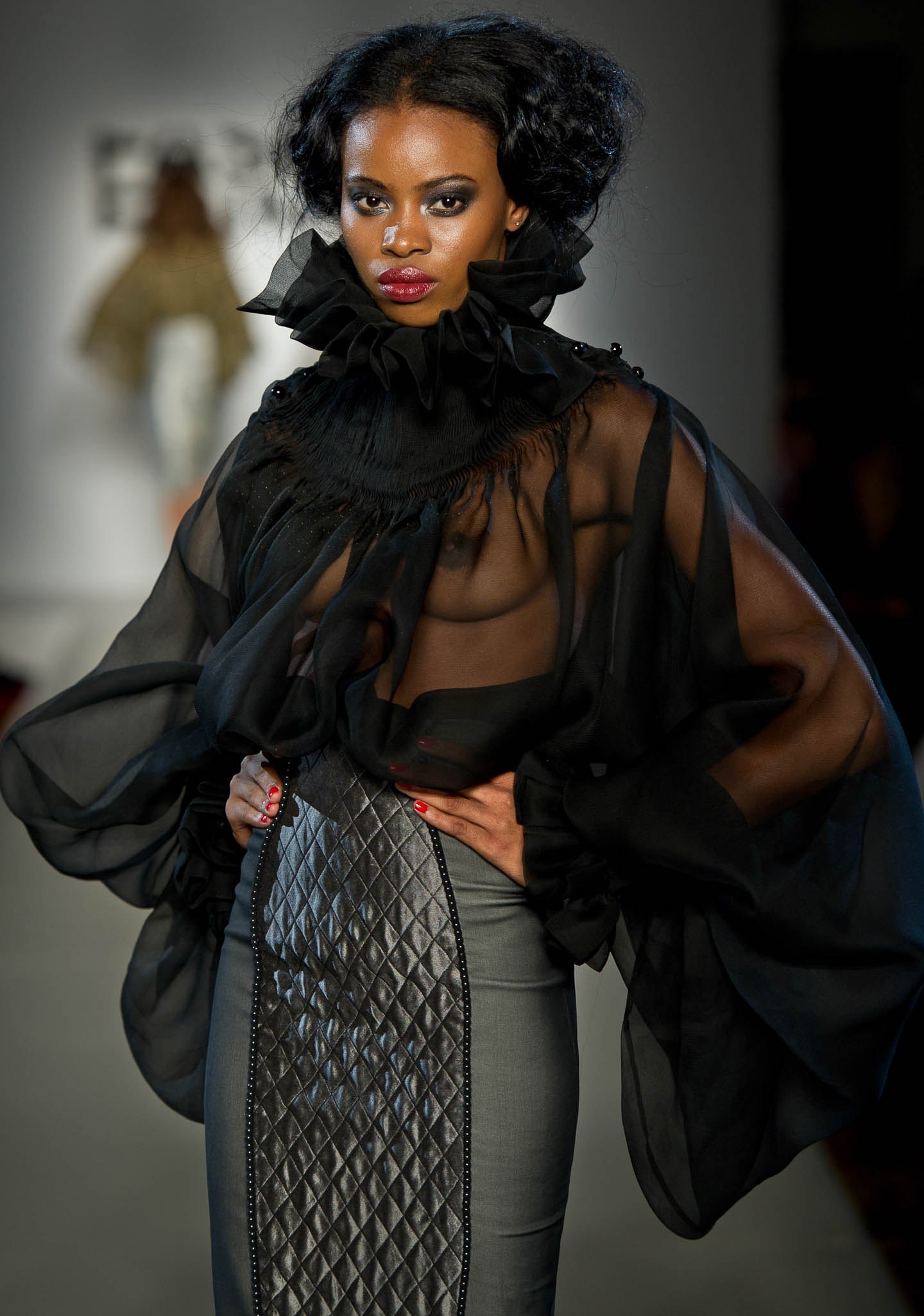 Nabil Nayal — Spring / Summer 2012. Collection photograph.