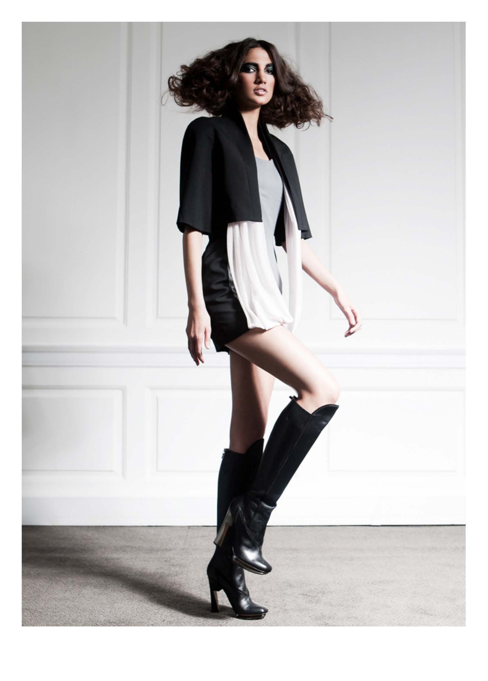 Nabil Nayal — Spring / Summer 2012. Original studio lookbook photograph.