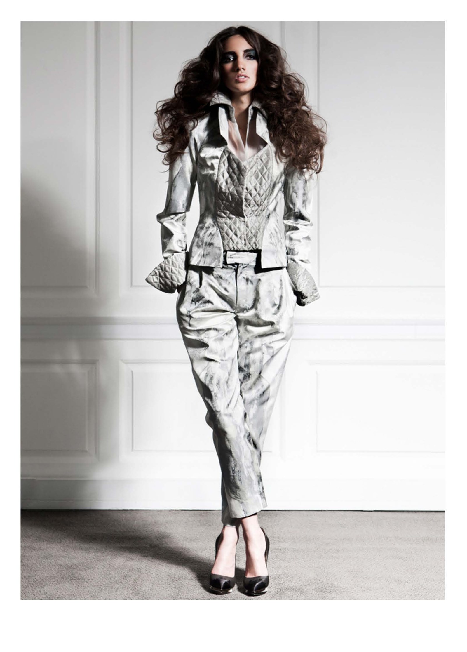 Nabil Nayal — Spring / Summer 2012. Original studio lookbook photograph.