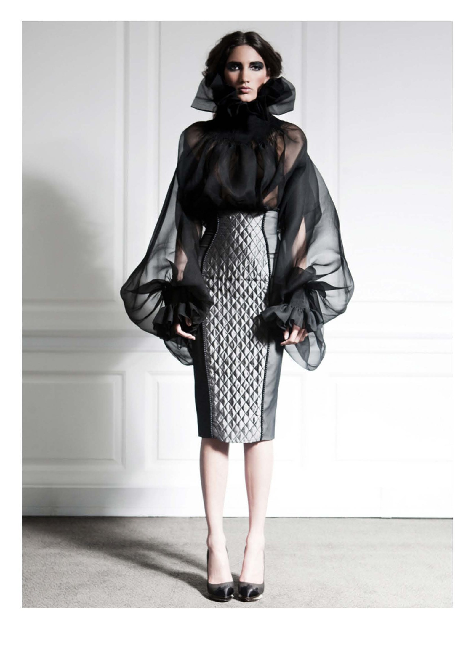 Nabil Nayal — Spring / Summer 2012. Original studio lookbook photograph.