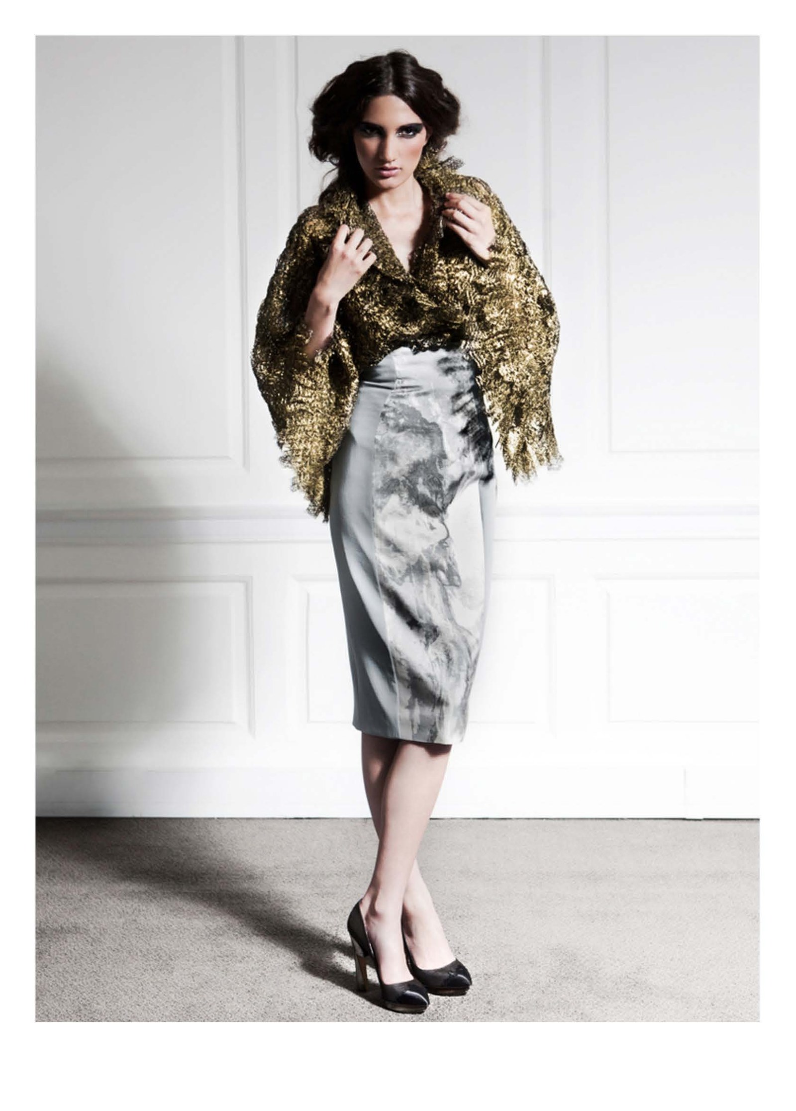 Nabil Nayal — Spring / Summer 2012. Original studio lookbook photograph.