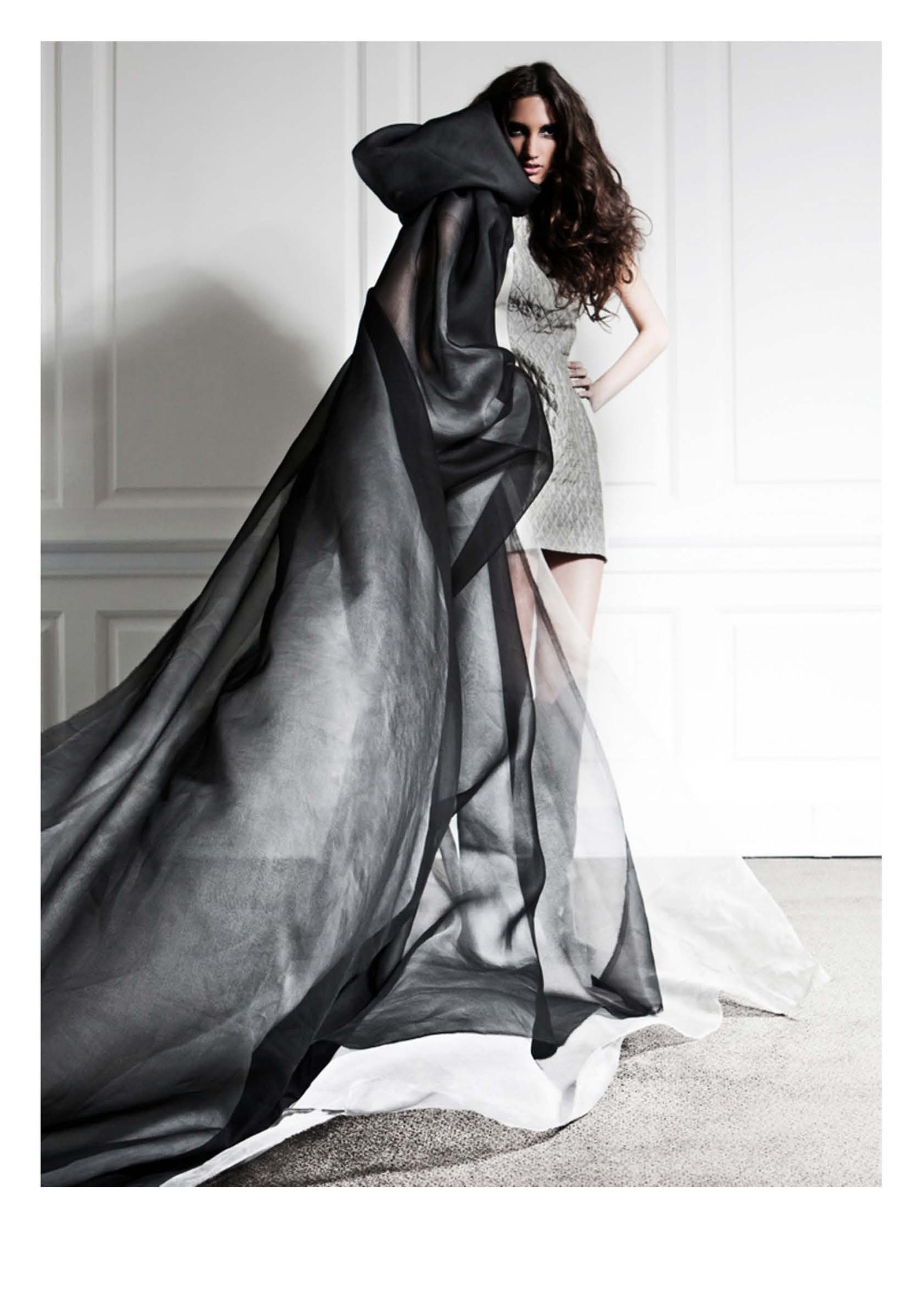 Nabil Nayal — Spring / Summer 2012. Original studio lookbook photograph.