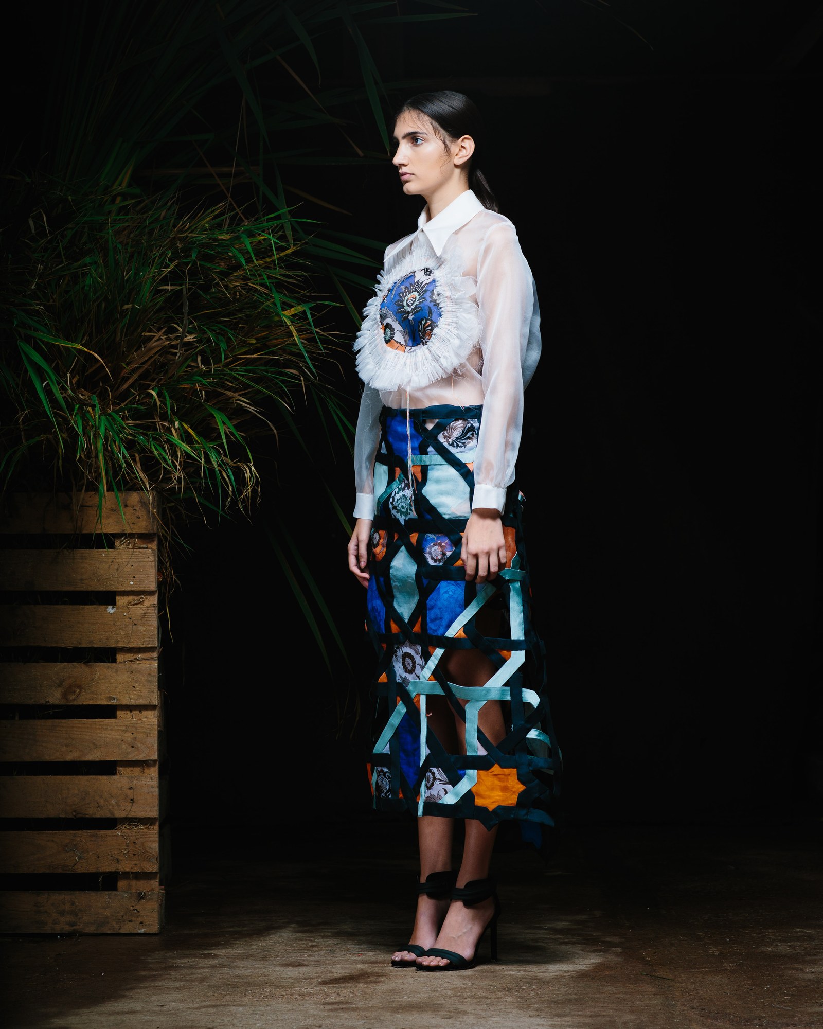 Nabil Nayal — Spring / Summer 2015. Collection photograph.