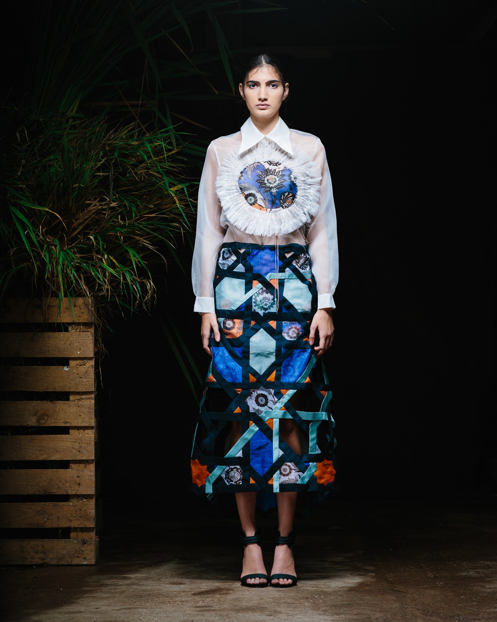 Nabil Nayal — Spring / Summer 2015. Collection photograph.