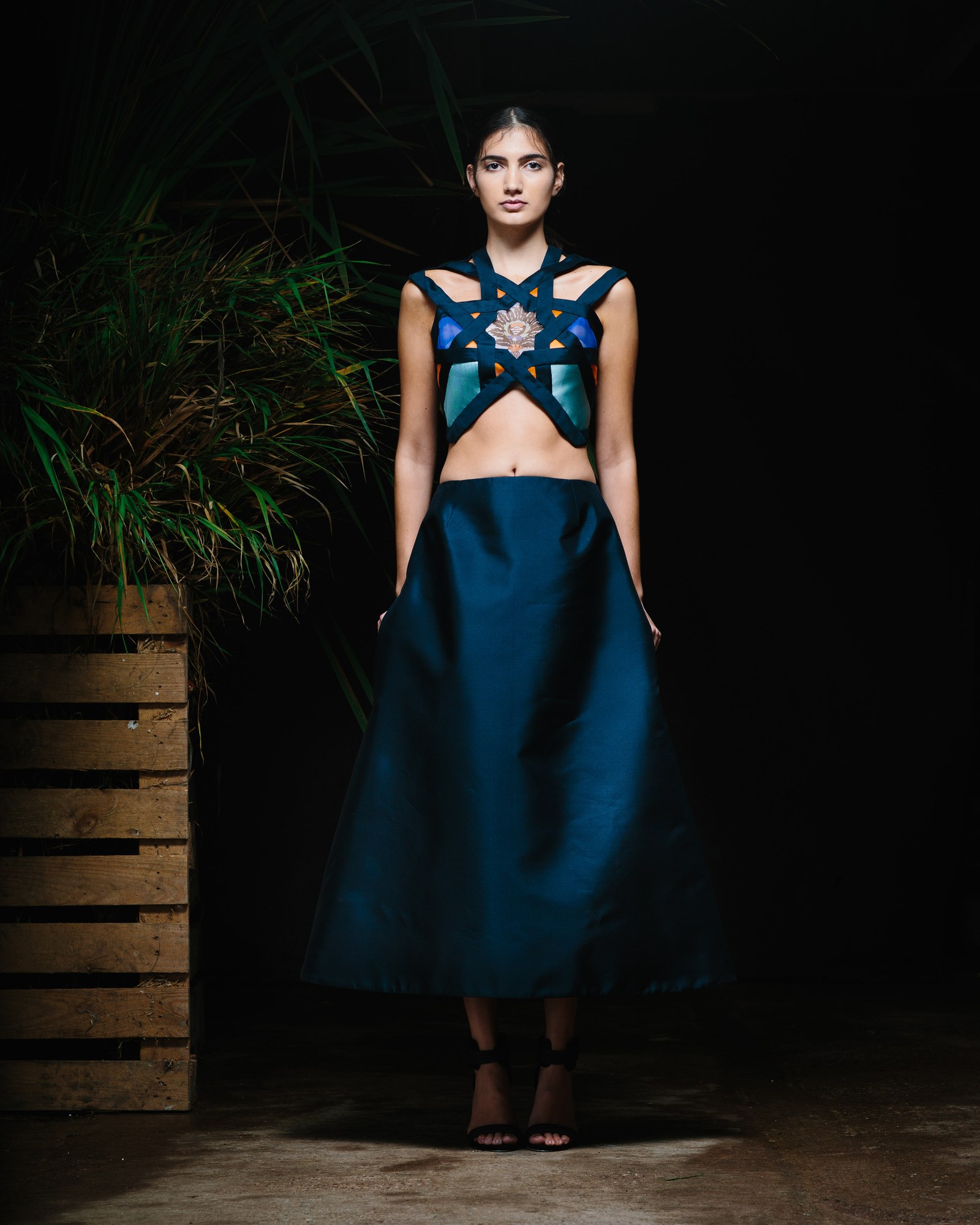 Nabil Nayal — Spring / Summer 2015. Collection photograph.