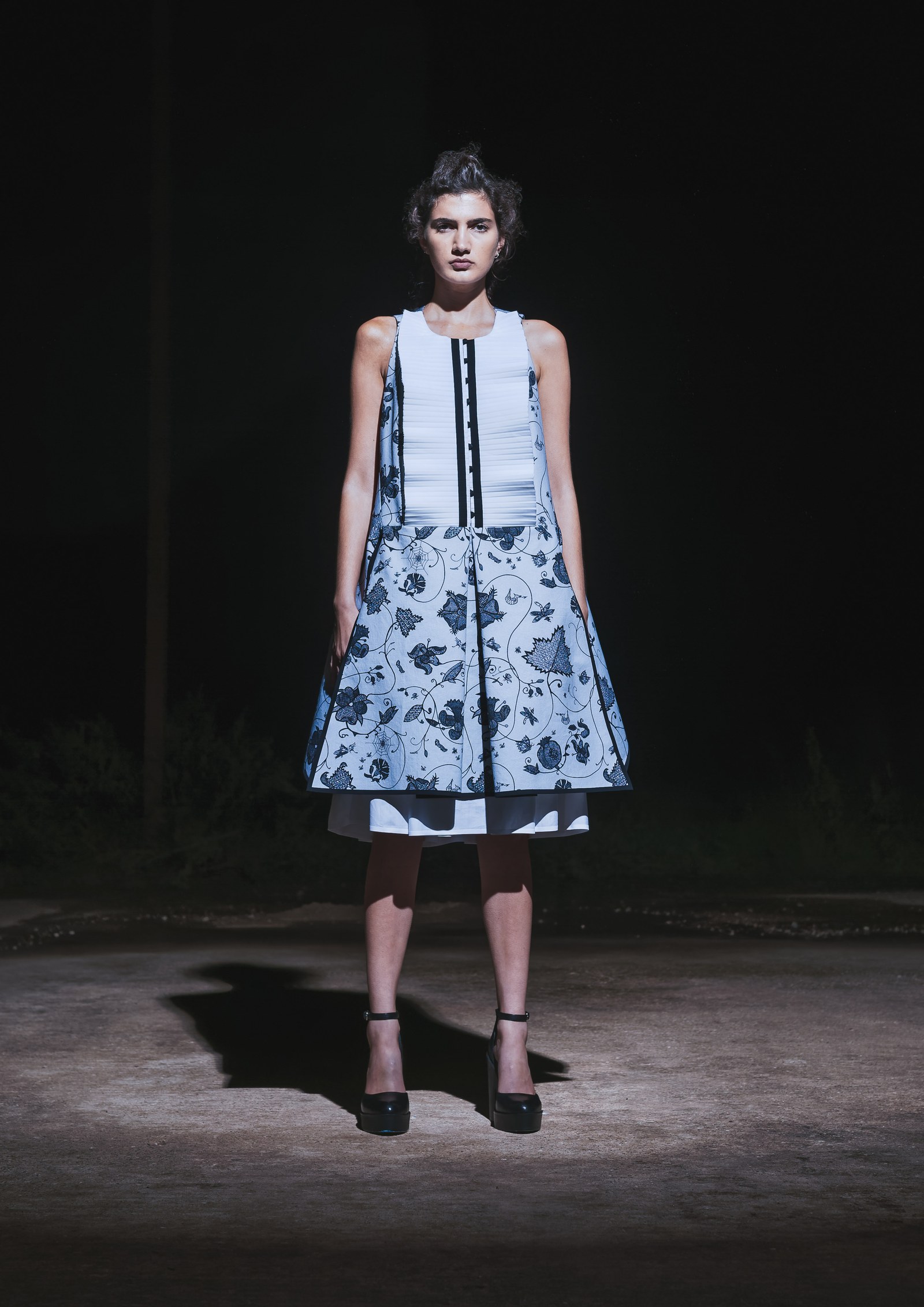 Nabil Nayal — Spring / Summer 2016. Collection photograph.