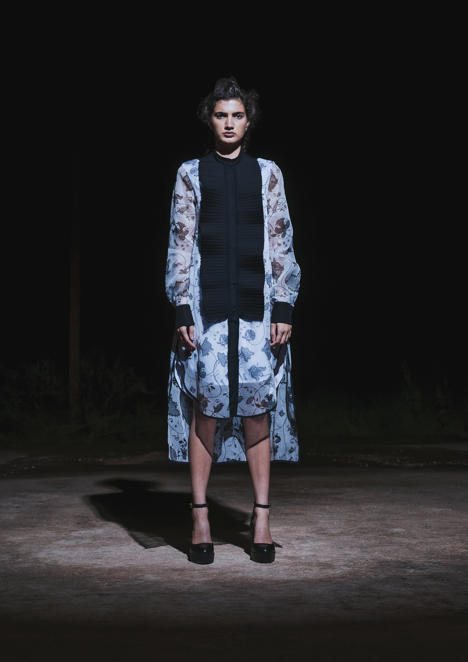 Nabil Nayal — Spring / Summer 2016. Collection photograph.