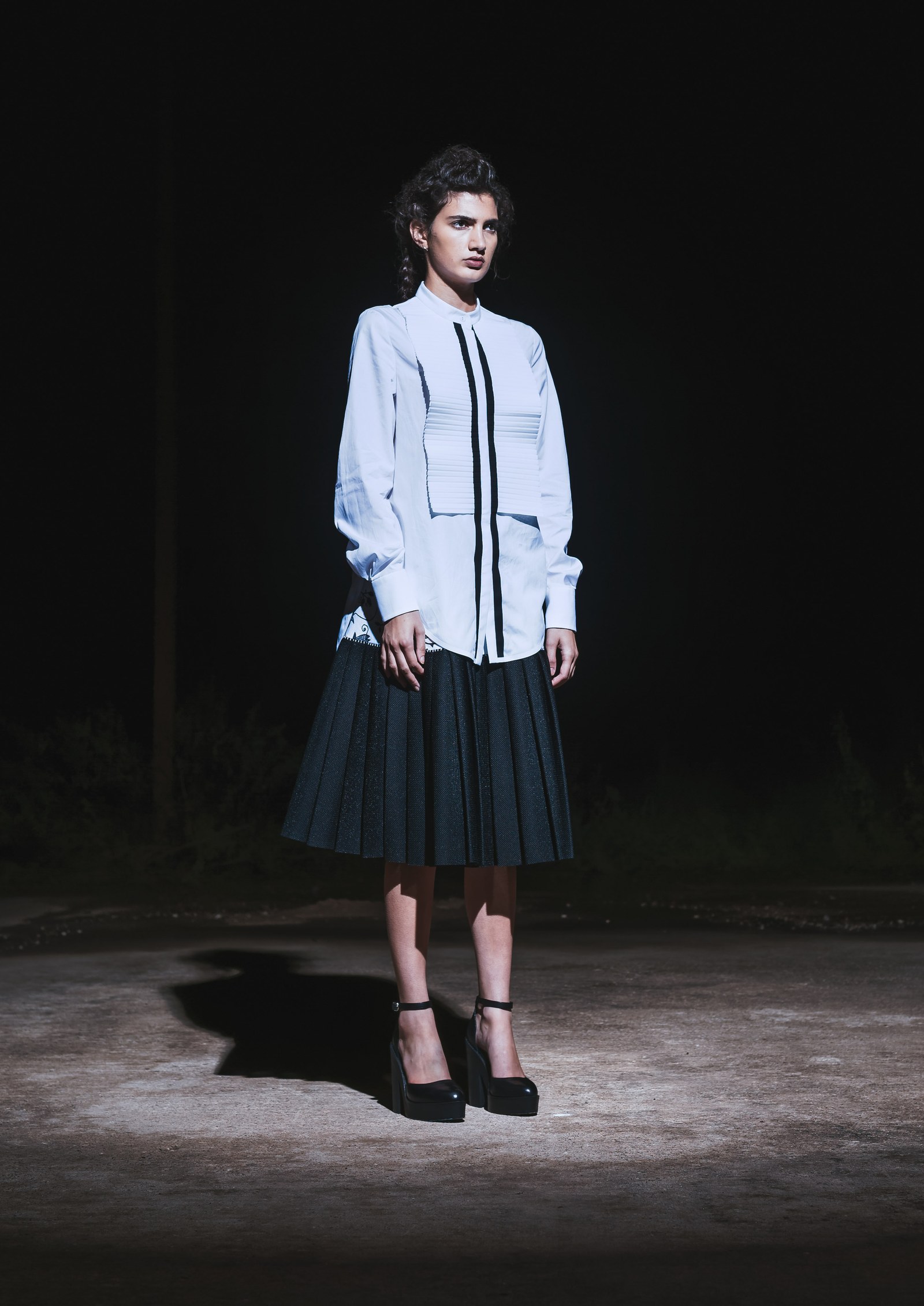 Nabil Nayal — Spring / Summer 2016. Collection photograph.