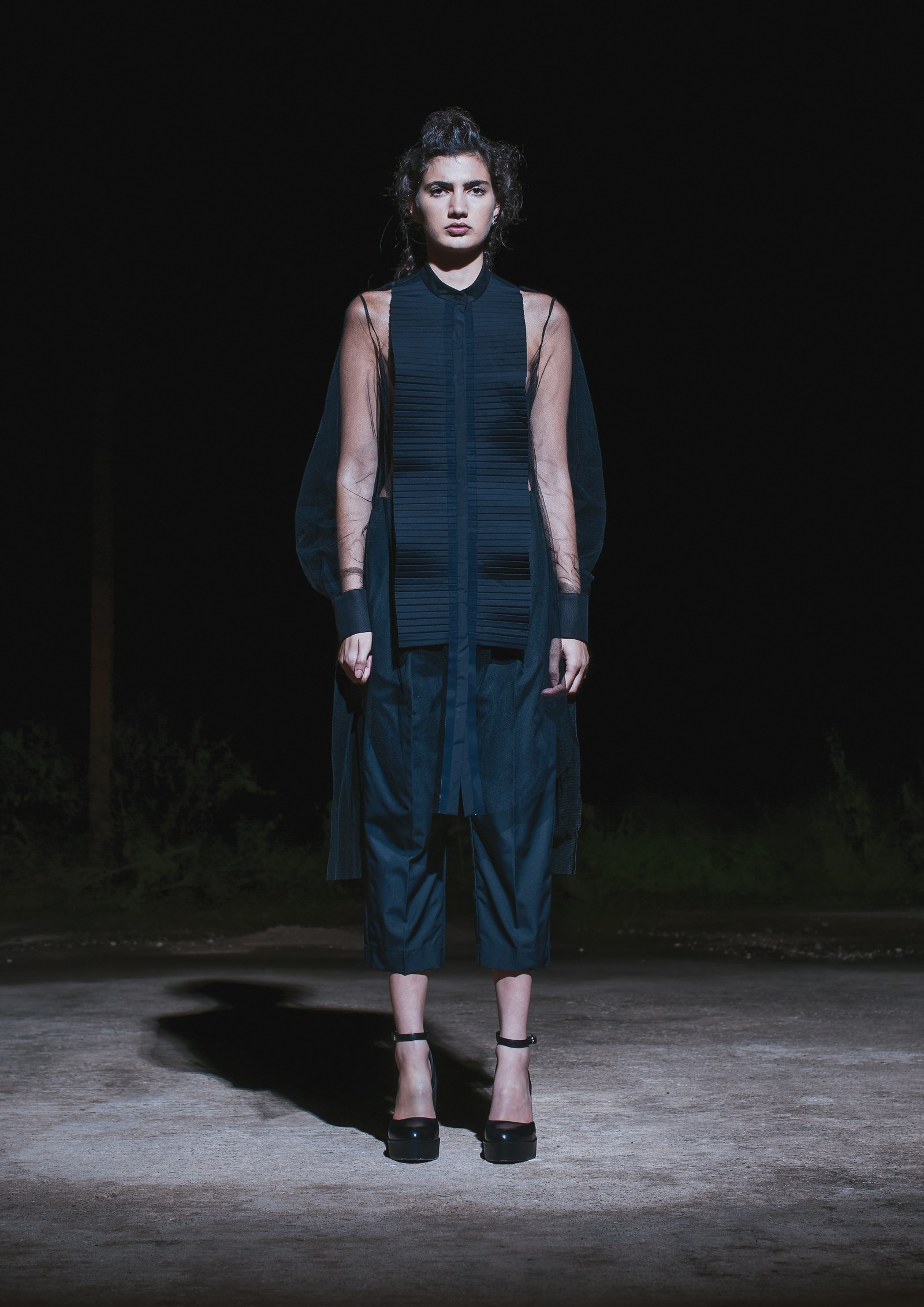Nabil Nayal — Spring / Summer 2016. Collection photograph.