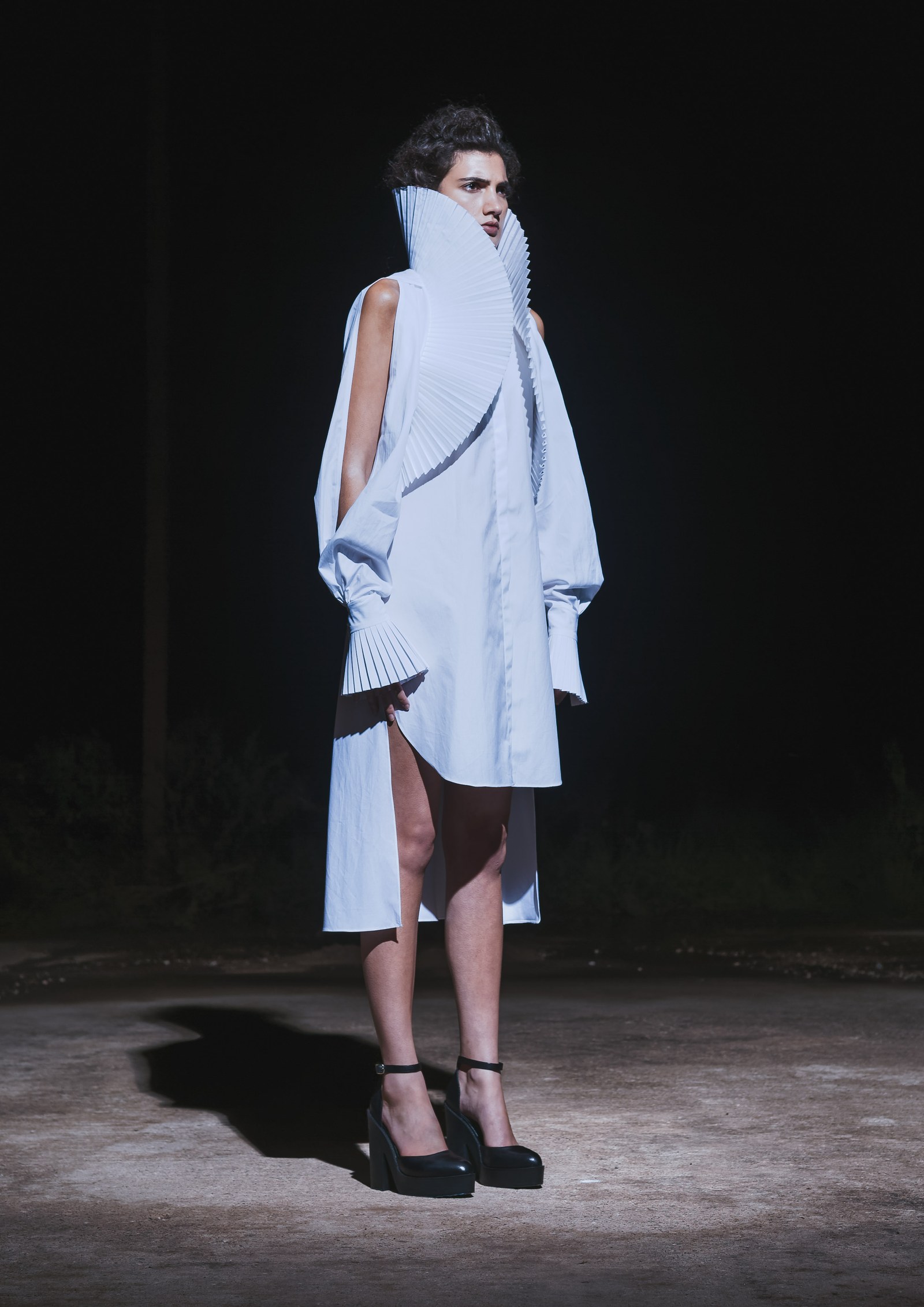 Nabil Nayal — Spring / Summer 2016. Collection photograph.