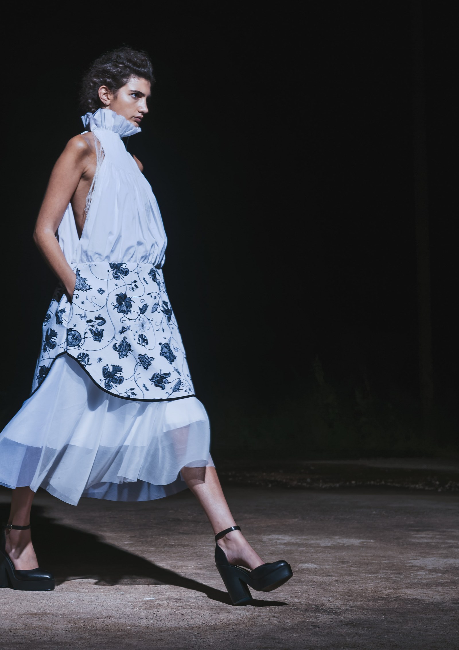 Nabil Nayal — Spring / Summer 2016. Collection photograph.