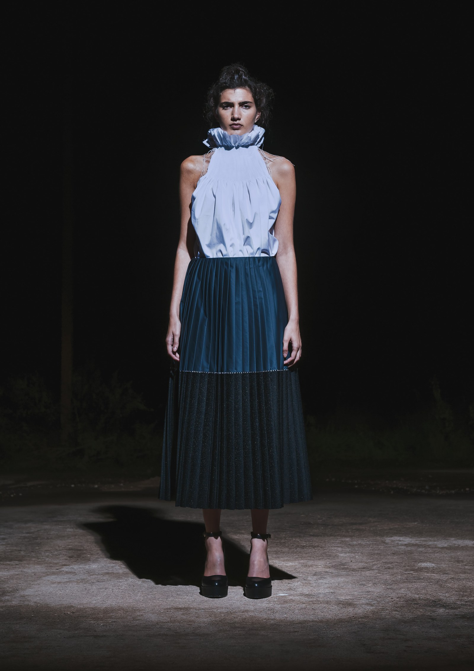 Nabil Nayal — Spring / Summer 2016. Collection photograph.