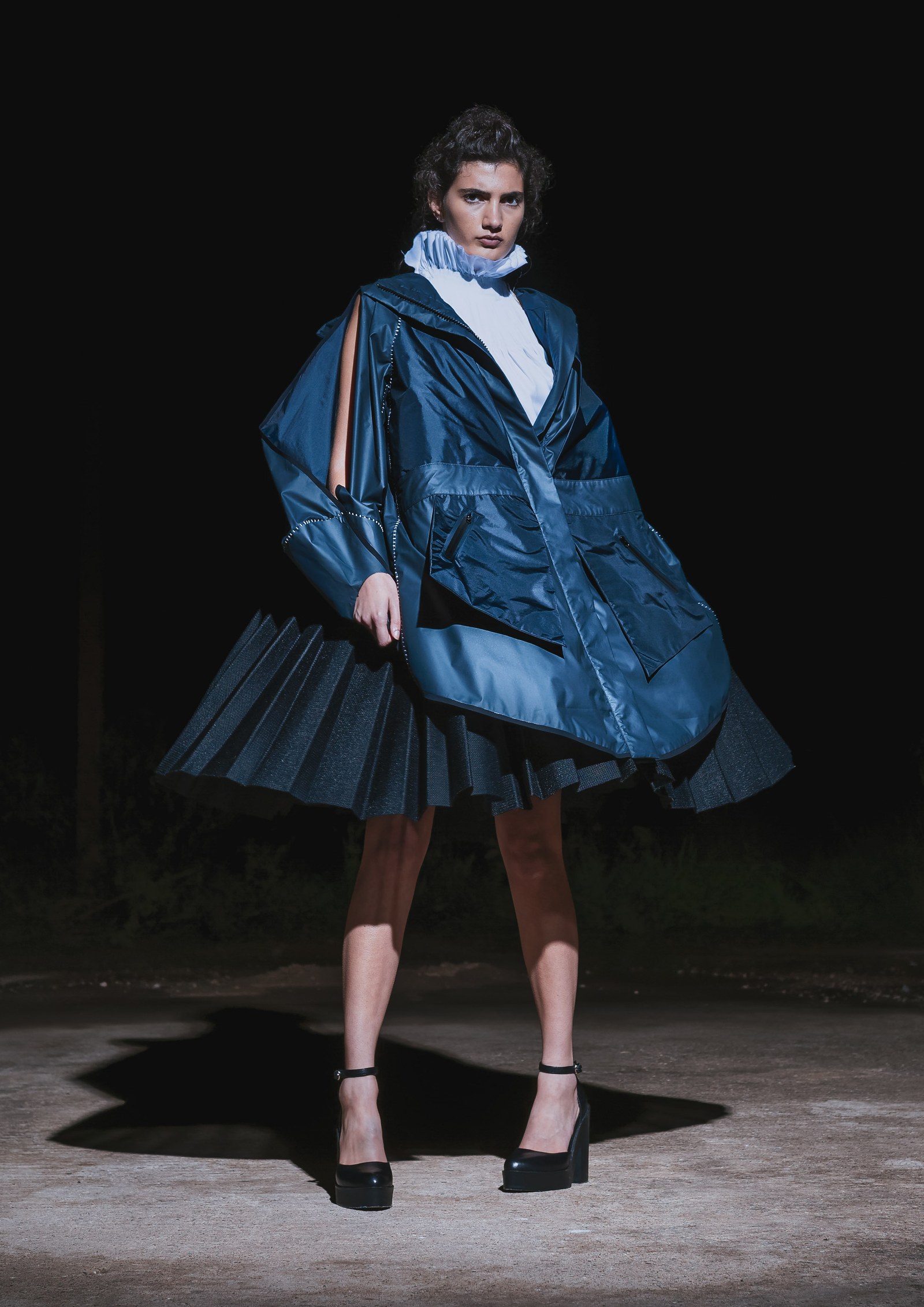 Nabil Nayal — Spring / Summer 2016. Collection photograph.