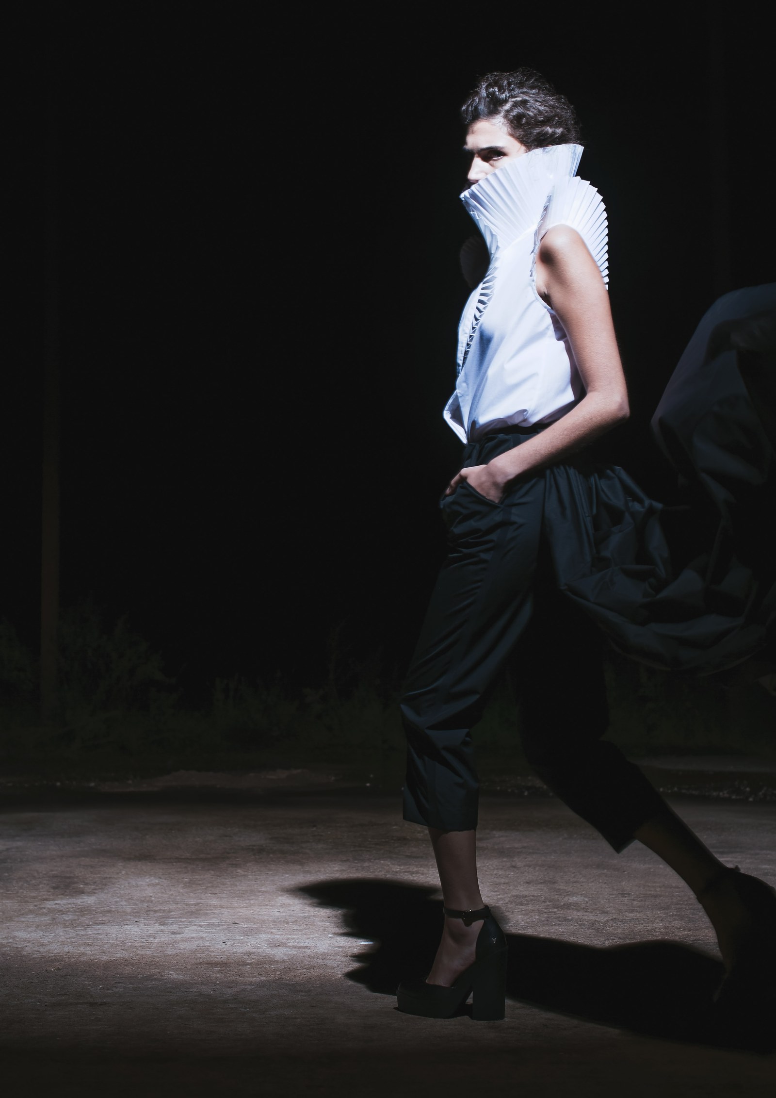 Nabil Nayal — Spring / Summer 2016. Collection photograph.